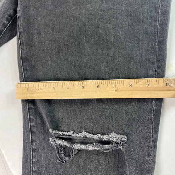 Veronica Beard Jeans Women's 36x27* Benzi Mid Rise Girlfriend Black Denim Tag 32 - Picture 13 of 16